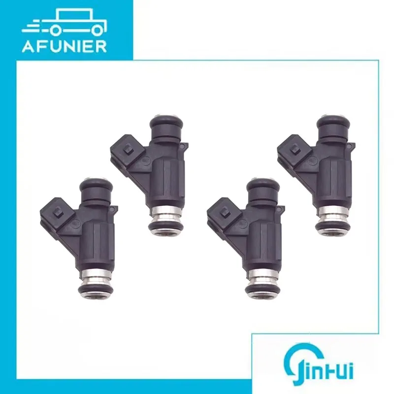 4Pcs Fuel Injector Nozzle For Mitsubishi Jinbei Great Wall Jiang Ling Land Wind Changhe Jiabao Wuling Mingyi JMC OEM:SMW299932