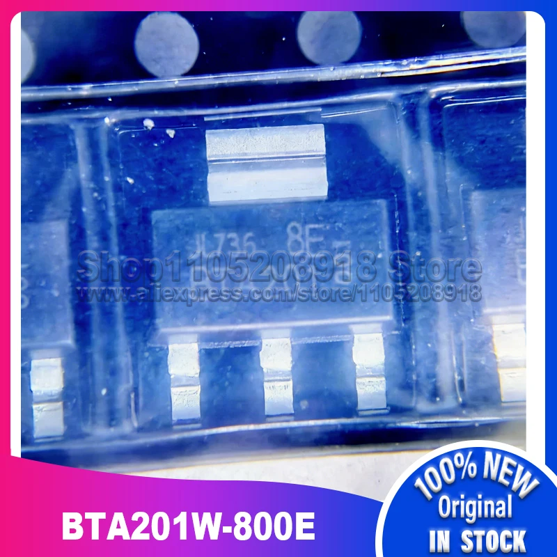 

20~100PCS/LOT BTA201W-800E BTA201 SOT-223 100% New Spot stock