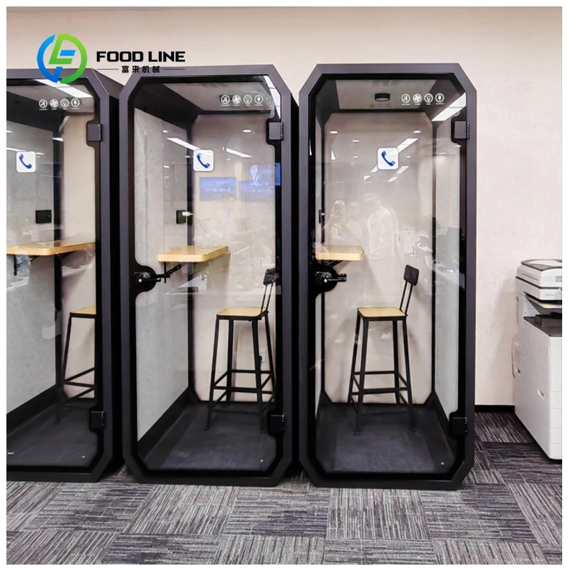 Customized Factory Direct Supply Silent Room Sound Proofing Portable Soundproof Room Booth Office Privacy Pod Phone Booth