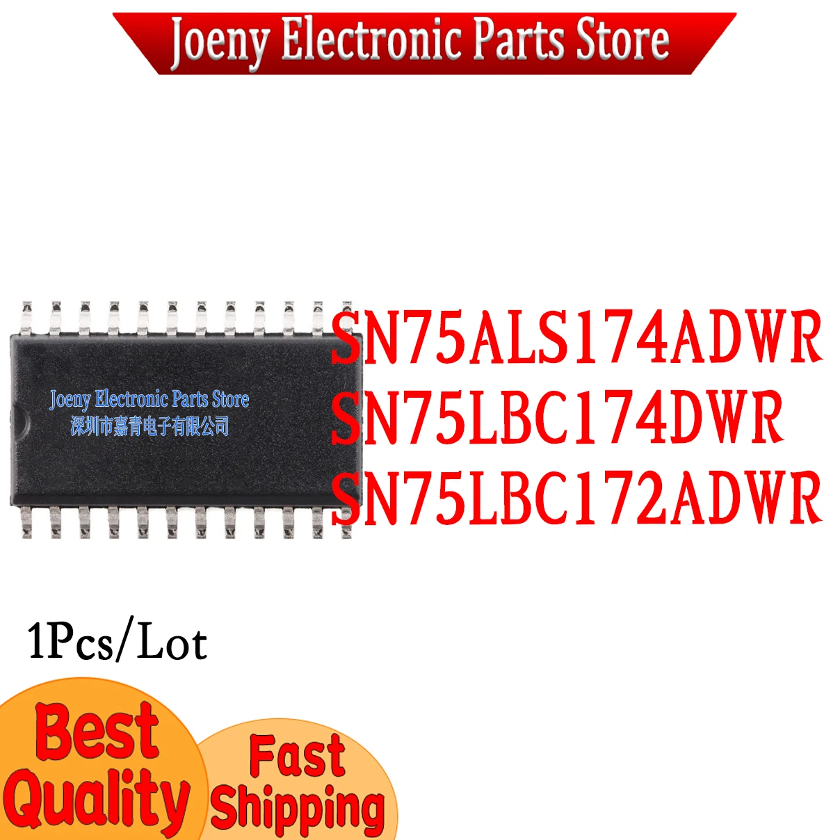 

75ALS174A SN75ALS174ADWR 75LBC174DWR LBC174A 172A ADWR PC shell