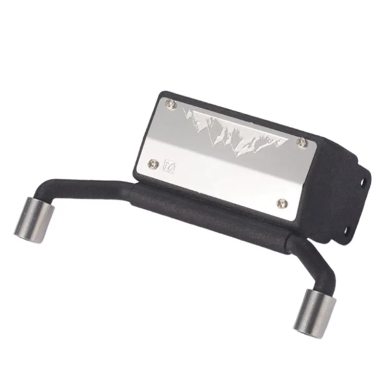 B50B-For 1/18 Trx-4 Climbing Car Upgrade Universal Model Metal+Plastic Simulation Fuel Tank+Exhaust Pipe.