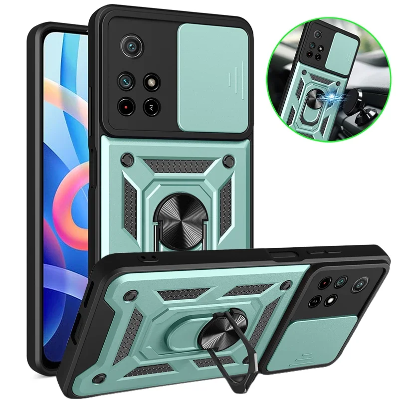 para-pocco-m-4-pro-4g-caso-slide-camera-armadura-suporte-magnetico-do-carro-capa-do-telefone-para-xiaomi-poco-m4-pro-poko-pouco-m4pro-capa-traseira