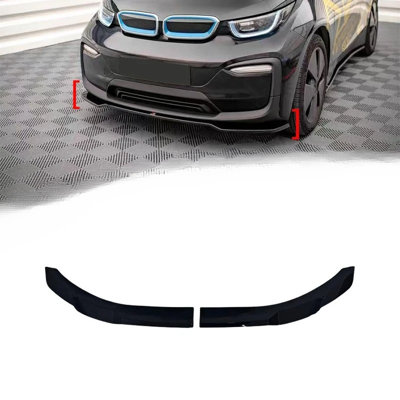 

Для BMW i3 Electric F101 2018-2021 Sporty M Style 2-х предметный передний спойлер из полипропилена, идеально подходит для прямой посадки, внешнее обновление