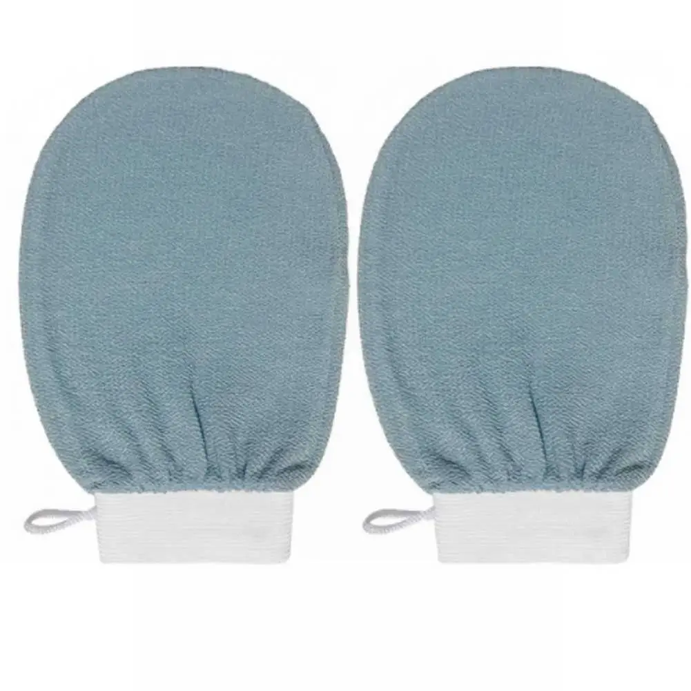 1/2 Pcs Ouble Sided Hammam Scrub Glove Bath Magic Peeling Glove Body Scrub Facial Exfoliate Mitt Home Peeling Glove Towel