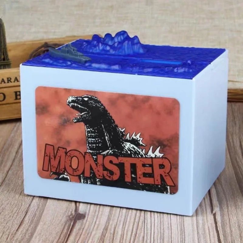 Bandai Godzilla Big Piggy Bank Piggy Bank Money Box Coin Bank Piggy Bank for Adults Money Bank Home Decor Money Boxes