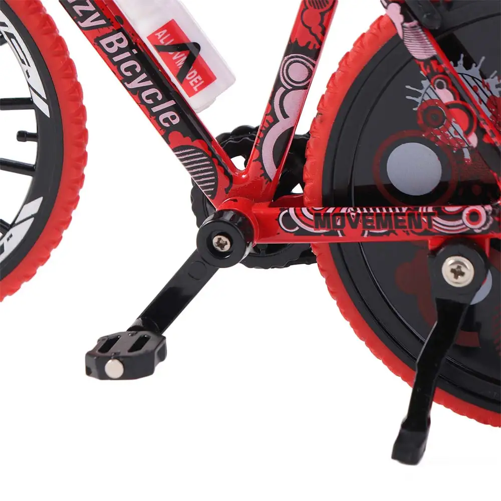 Children Adult 1:8 Scale Bicycle Model Road Mountain Home Decor Finger Mini Bike Diecast TT Racing Simulation Bike