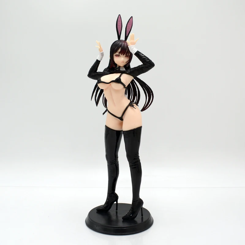 25cm Otherwhere Reverse Bunny Girl Anime Figure Ishimi Yokoyama Black Bunny Action Figure Adult Collectible Model Doll Toys Gift