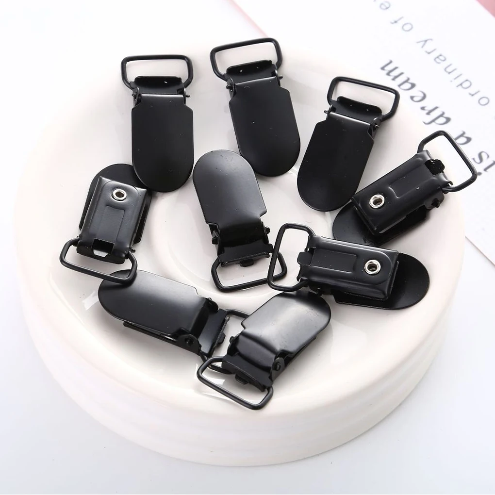 10pack/lot Fashionable Sewing Accessory Professional Suspender Buckle Durable Sewing Suspender Clip