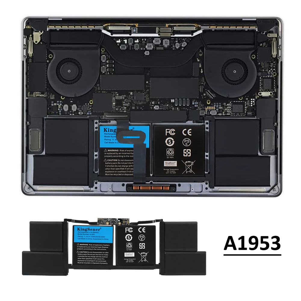 KingSener A1953 Laptop Battery for Apple MacBook Pro 15\