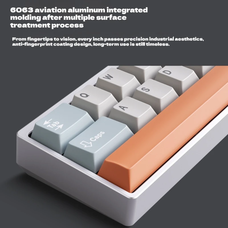 LUMINKEY NOVA Customized Mechanical Keyboard kit Aluminum Alloy Mini Multifunction keyboard 12keys Hot Swap Wired  Laptop PC