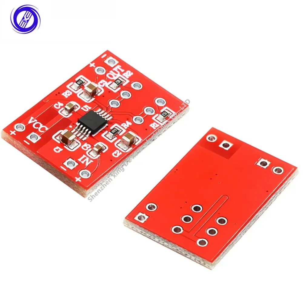 SSM2167 Microphone Preamplifier Board DC 3V-5V Low Noise COMP Compression Module Mono Amplifier Audio Sound Board