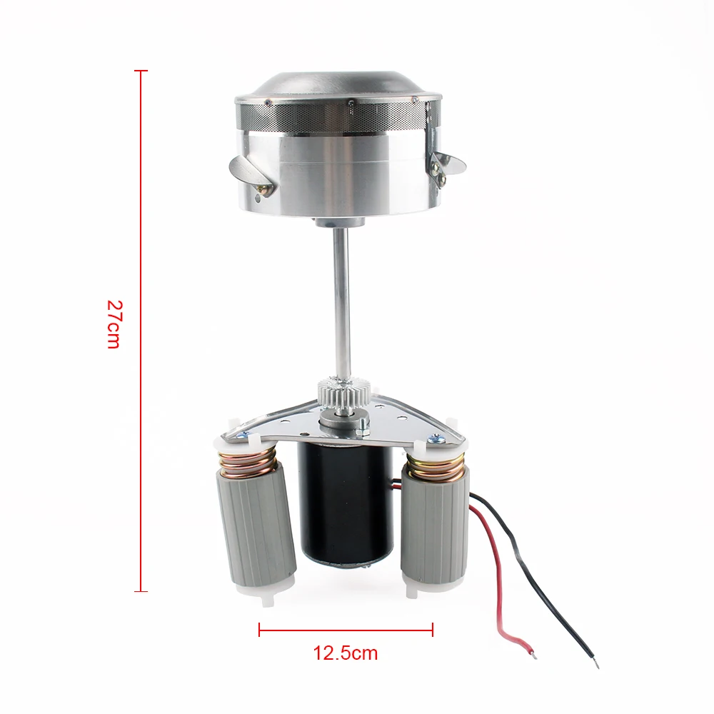 JIQI A set of Sugar Boilers Head With Motor Fancy Cotton Candy Machine Accessories Sugar Floss Melting Outlet Fittings Parts 12V