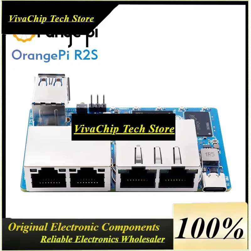 VoFSOrange Pi R2S 8GB RAM 8GB EMMC Single Board Computer
