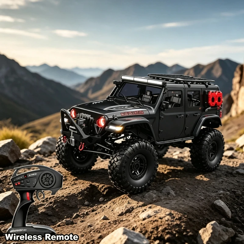 Rc rock climbing vehicle vehicle full-scale rock climbing vehicle 1/10 HB-R1001 remote control vehicle 4wd off-road truck toy