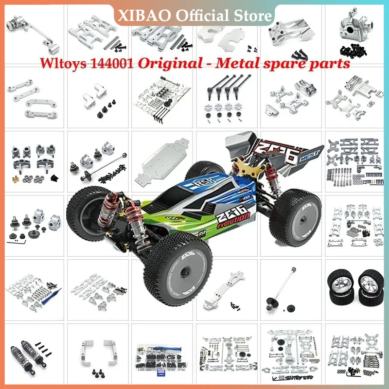 Wltoys金属製中央ドライブシャフトアセンブリ,27t自動車部品,1, 14, 144010, 144001, 144002