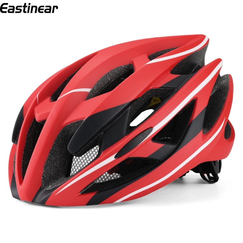 Eastinear\'s New Ultra-light Road Bicycle Helmet Riding Safety Hat Men\'s and Women\'s Outdoor Sports Cycling Mountain Bike Helmet