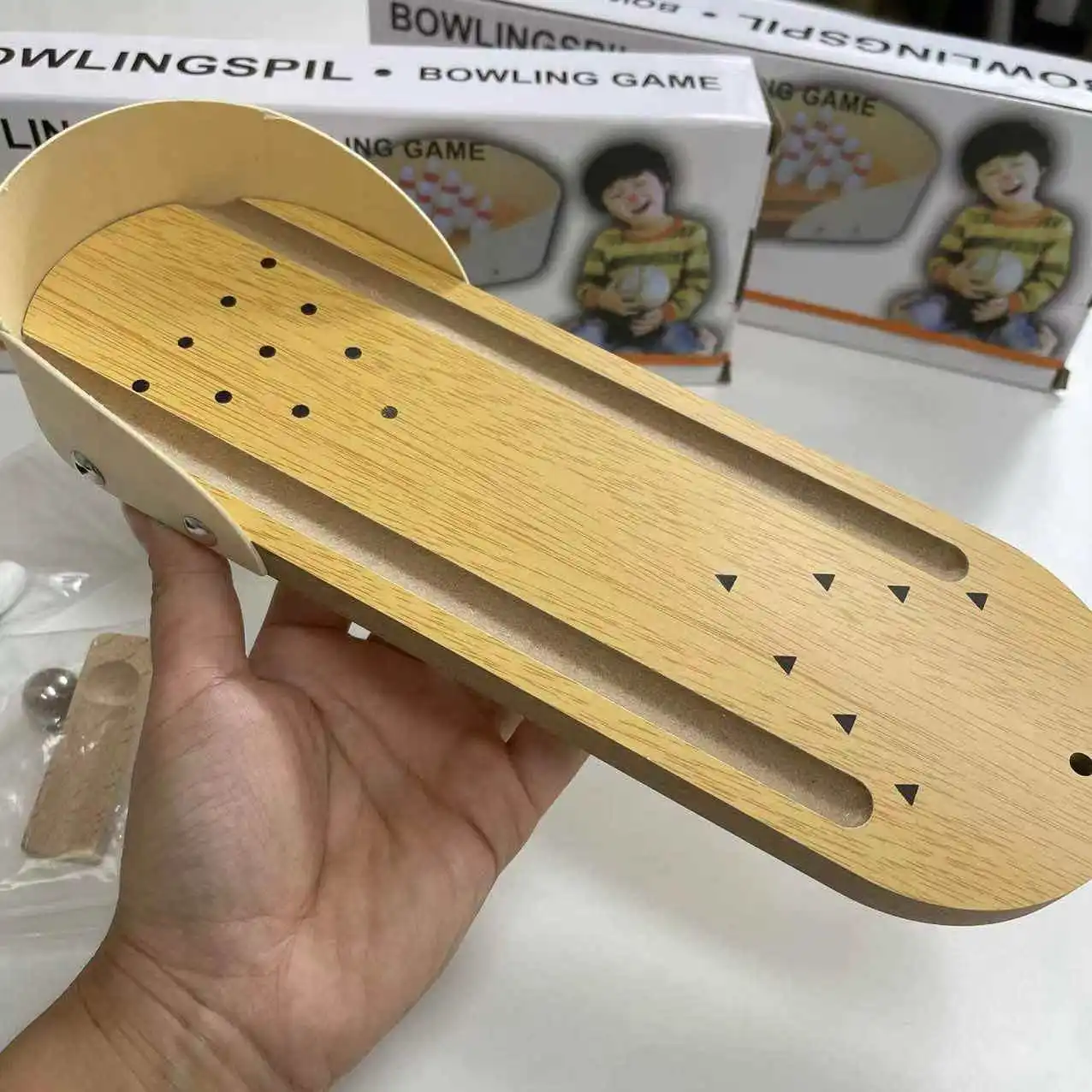 탁상용 미니 볼링 게임 세트 사무실 책상 스트레스 해소 장난감 성인 청소년 소녀 소년 불안 ADHD 피젯 토이 선물