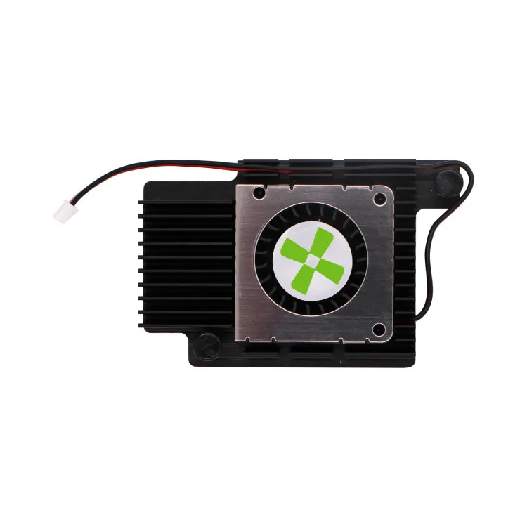 6540B Aluminum Heat Sink Active Cooler Black Cooling Radiator for Radxa Rock 5C SBC