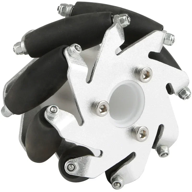 

Hot sales Wheel 60mm75mm100mm127mm wheat wheel omnidirectional wheel smart car accessories including coupling