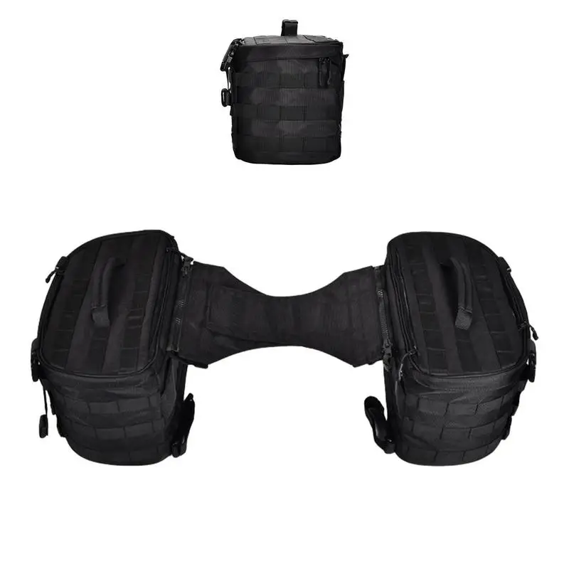 

Motorcycle Panniers Waterproof Side Saddle Bags Black Multifunctional Universal Large-Capacity Luggage Bag For Mountain Bikes