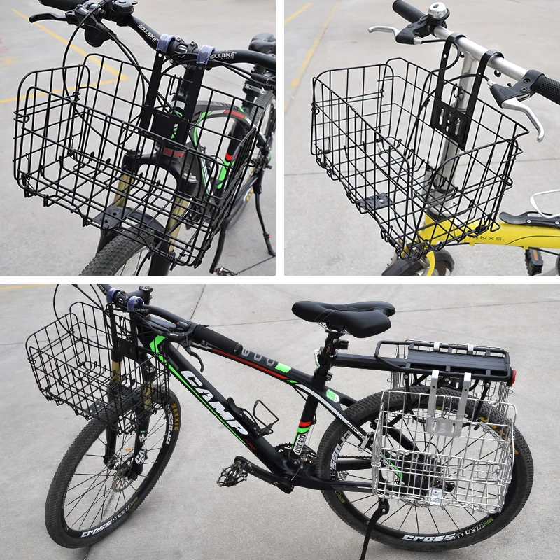 Bicycle Folding Metal Wire Bas - Mountain Biking Bag review and price