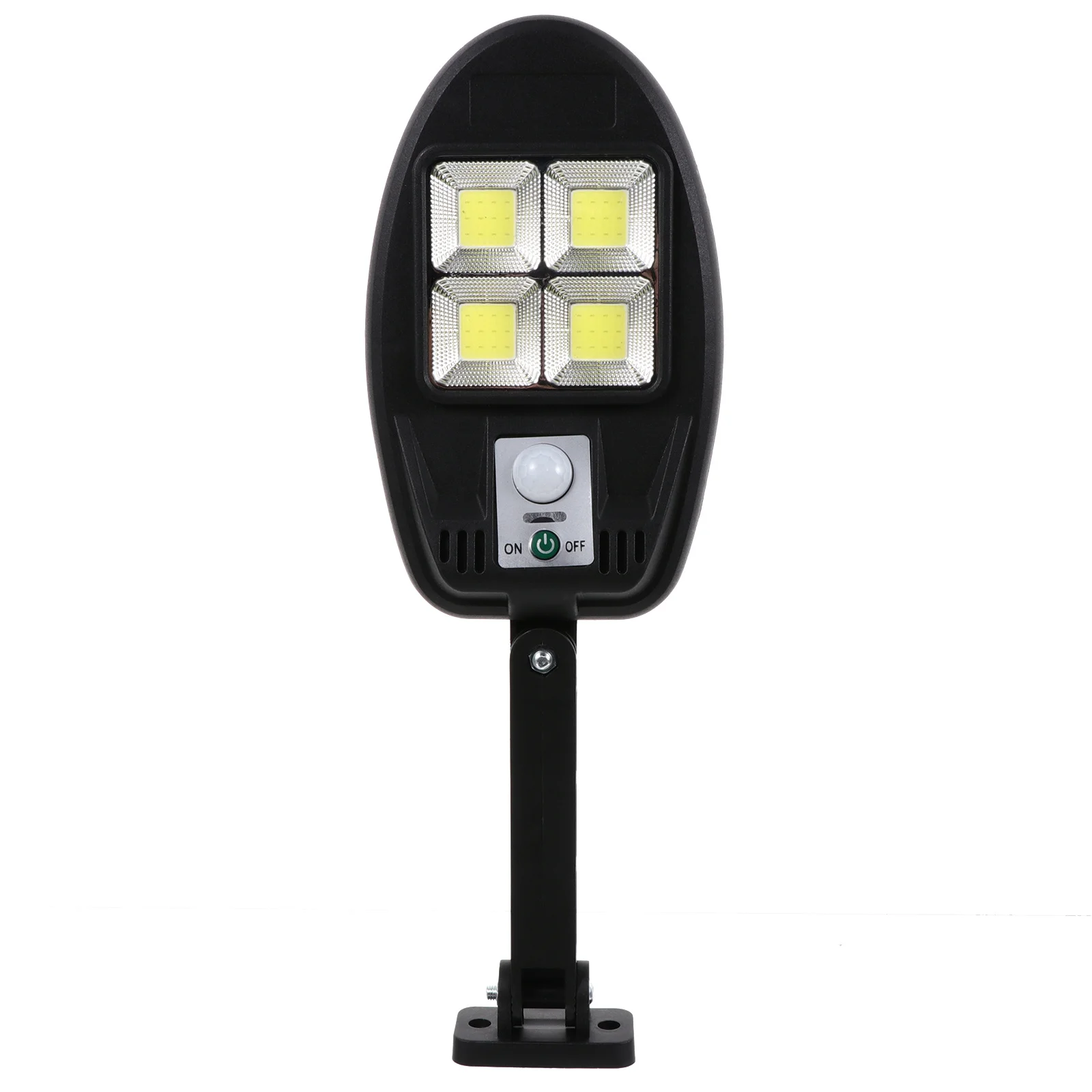 1Set الشمسية فناء مصباح ضوء الشارع الشمسي LED جهاز الإضاءة الاستشعار البشري مقاوم للماء في الهواء الطلق حديقة الشارع الديكور #2