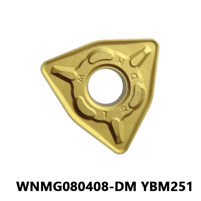 

WNMG 080408 DM WNMG080408-DM YBM251 CNC персиковые Токарные Вставки высокого качества для токарного станка из нержавеющей стали