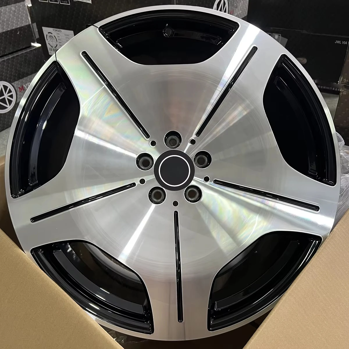 

Кованые колеса SXLL S-класса на заказ 19, 20, 21, 22 дюйма, новый оригинал из алюминиевого сплава