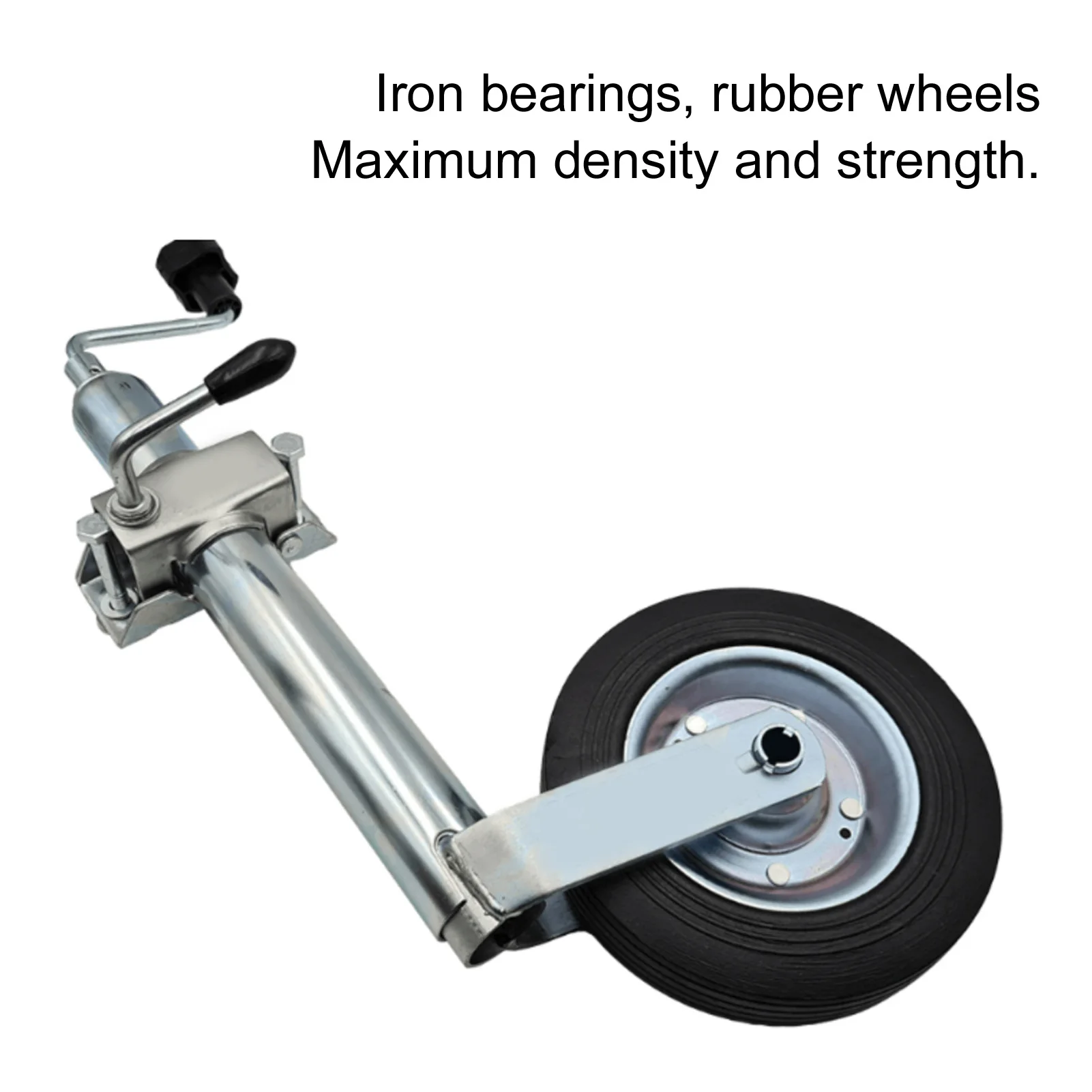 8in مقطورة جاك عجلة 8 بوصة مقطورة جاك عجلة استبدال 1100 رطل قدرة قوية 48 مللي متر حافة مقطورة جاك المذرة Rv جاك عجلة #3