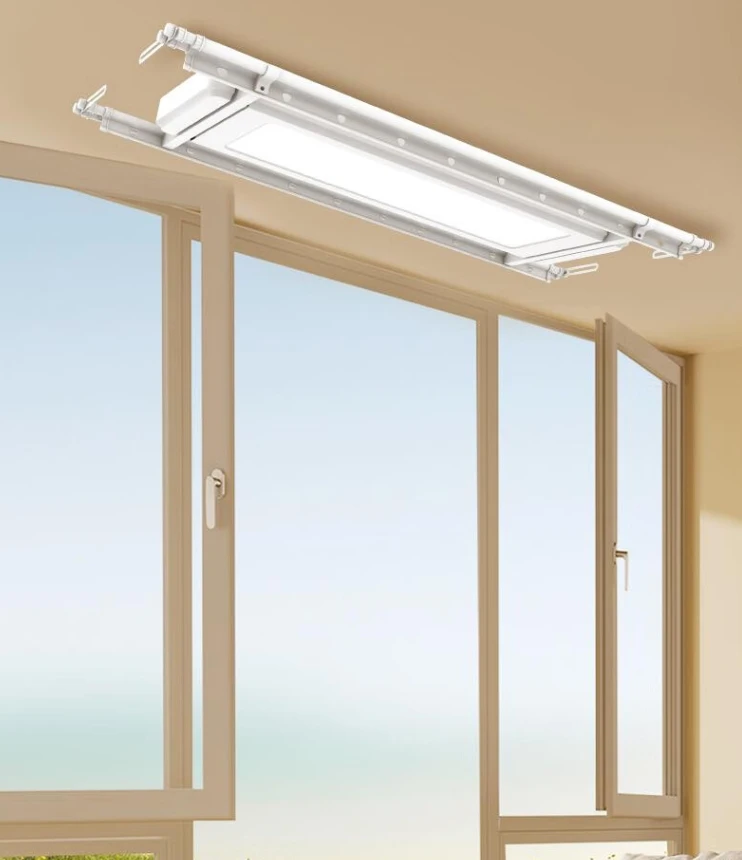 

Оптовая продажа, электрическая сушилка для одежды, пульт дистанционного управления, интеллектуальный подъемный балкон, сушильное освещение, встроенная машина