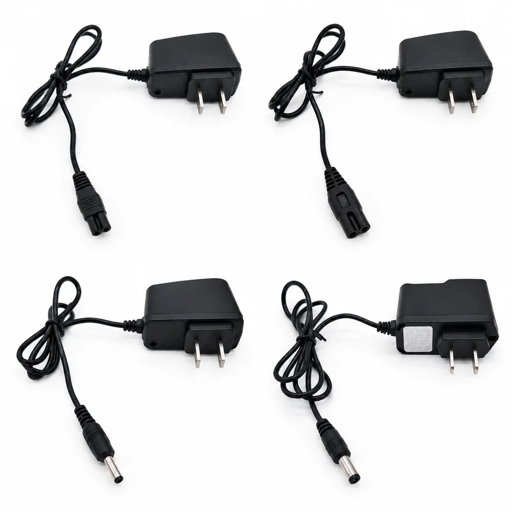 1Pcs 2-Hole Headlight Flashlight Charger Round Head Strong Beam B-Type Headlight Charger B-Type Charger Cable Dual Port Charger
