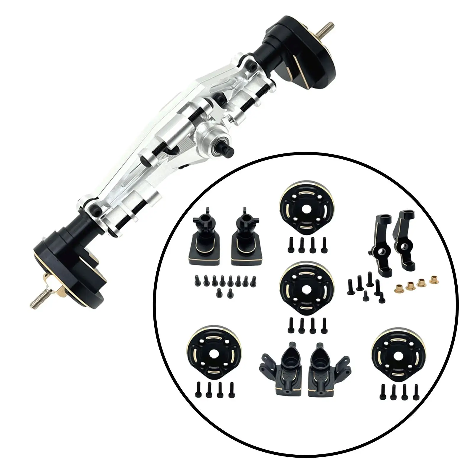 

1/12 Steering Cups Remote Control Car Parts DIY Accs Rear Cup Gear Cover Replacements C Seat for H12Y H12P RC Car Vehicles Model