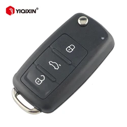 YIQIXIN Remote Car Key Shell For VW VOLKSWAGEN Jetta Tiguan Golf Caddy Eos Mk6 Toledo Skoda Bora Sagitar Polo Passat Beetle