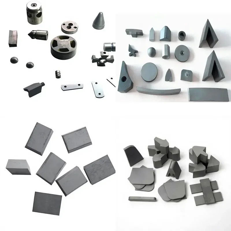 High Precision Durable Brazed Cutting Tools and Brazed Inserts with -200um Particle Grades