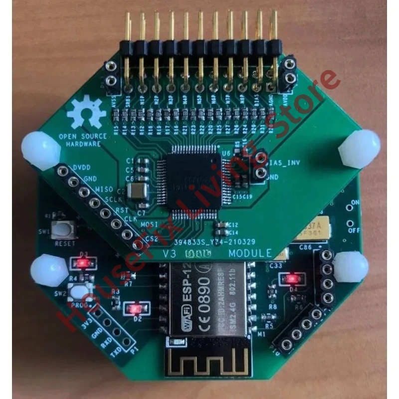 16-Channel WiFi EEG Acquisition Device, Improved Version for Brain-Computer Interface