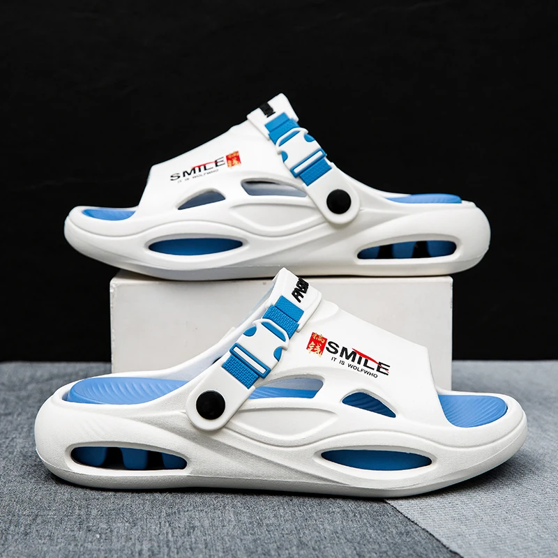 

Slippers for men Couple Women Home Shoes Men's sandals Indoor and outdoor Wear-resistant Soft and comfortable Non-Slip Beach