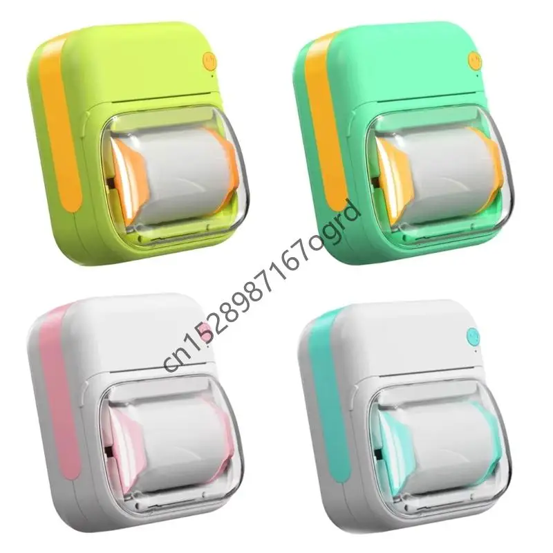 

Принтер термах с чистостью 200 ° С для домашних заданий. Фотографии примечания и QR -коды включают в себя 1 рулонную бумагу.