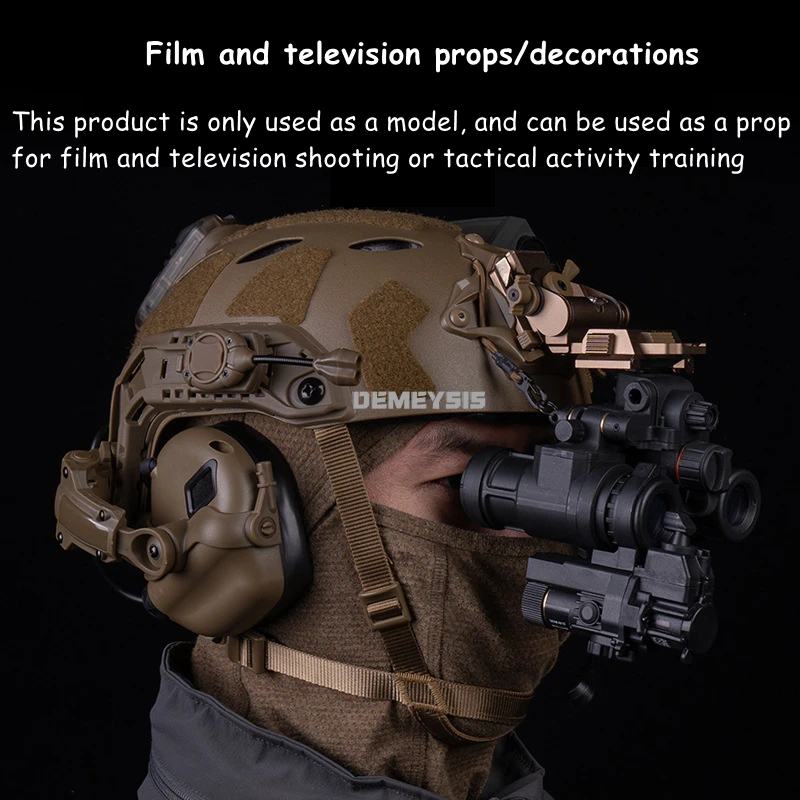 Picture 6: Night Vision Device Thermal Fusion Model No Function Tactical Helmets Thermal Imager Night Vision Dummy Model Prop Helmet Gear