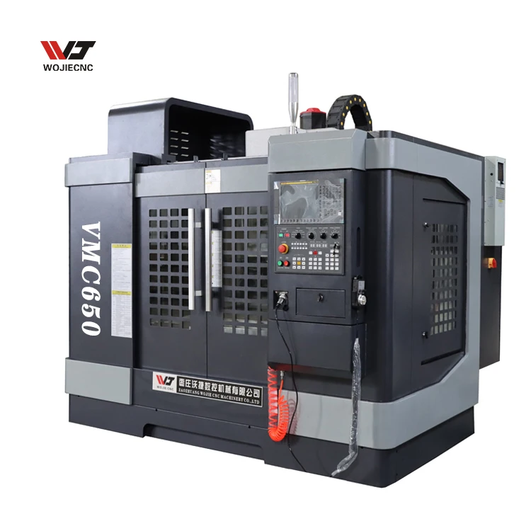Control de fresadora CNC VMC 650 con centro de Mecanizado del cuarto eje