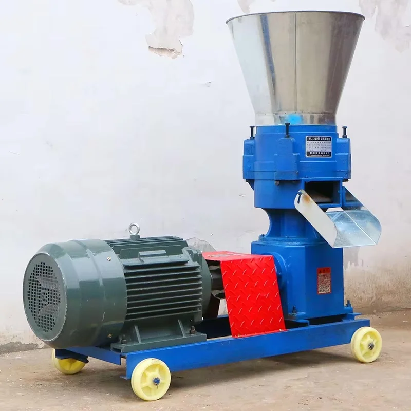 Small Household Feed Pellet Machine Chicken Duck Fish Goose Sheep Pig Breeding Livestock Granulator Rubber Making Machinery