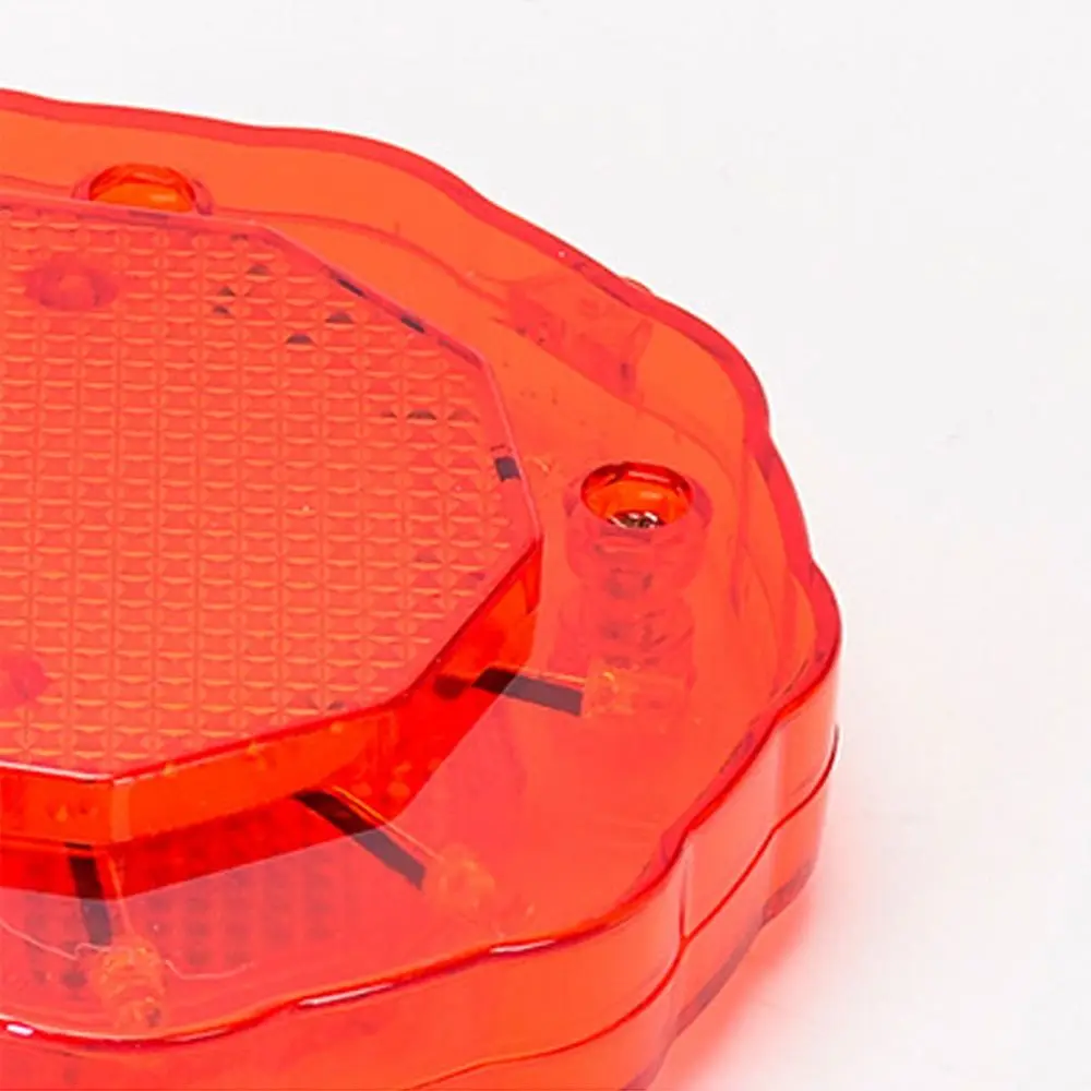 Red Plum Blossom Warning Light Handheld Safety Traffic Safety Signal Beacon Portable Universal LED Strobe Light