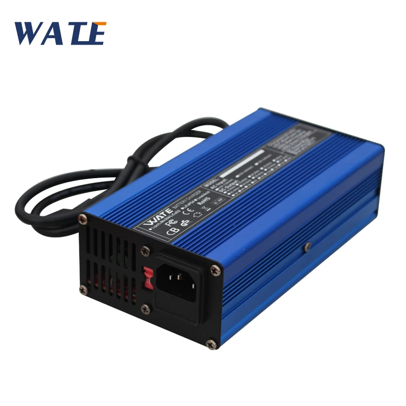 

71.4V 2A Smart Li-ion lithium battery Charger 17S 60V 20AH For DC110 -220V Output 71.4V 2A Aluminum Case With Fan