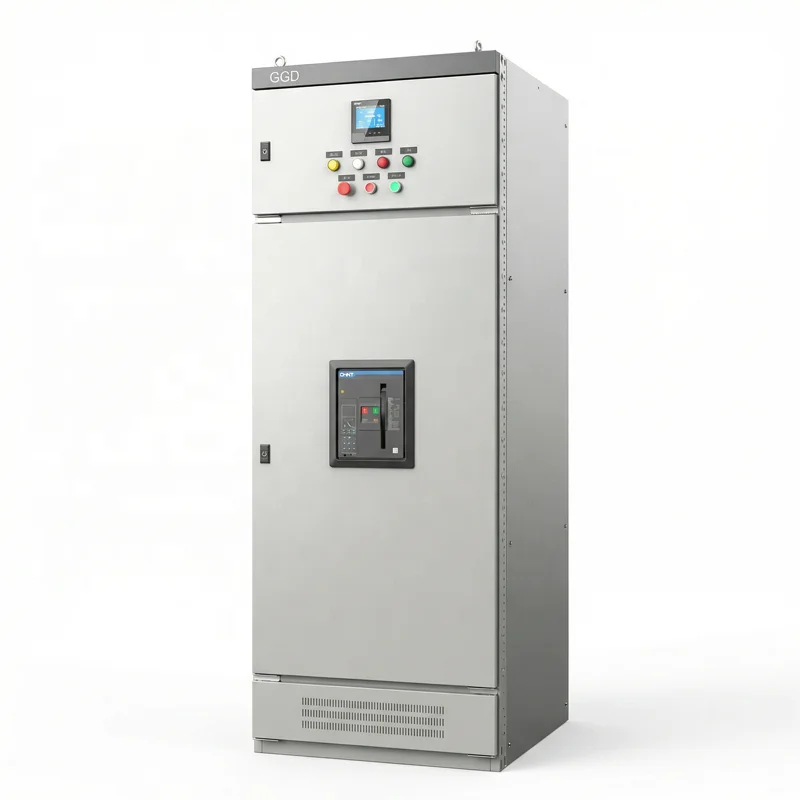 Good Qi GGD Low Voltage Distribution Cabinet Power Switchgear IP40 Protection Floor Mounted For Power