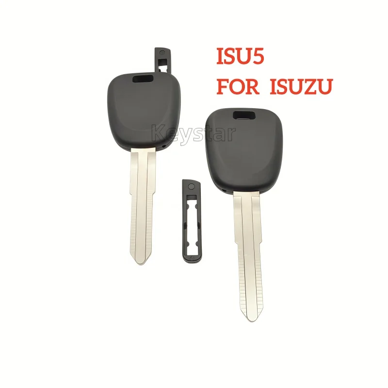 10PCS ISU5 Car Key Blade Chip Key Case X275 Key B113 Spare Key Without Transponder for ISUZU NPR GMC Tiltmaster W7 Truck