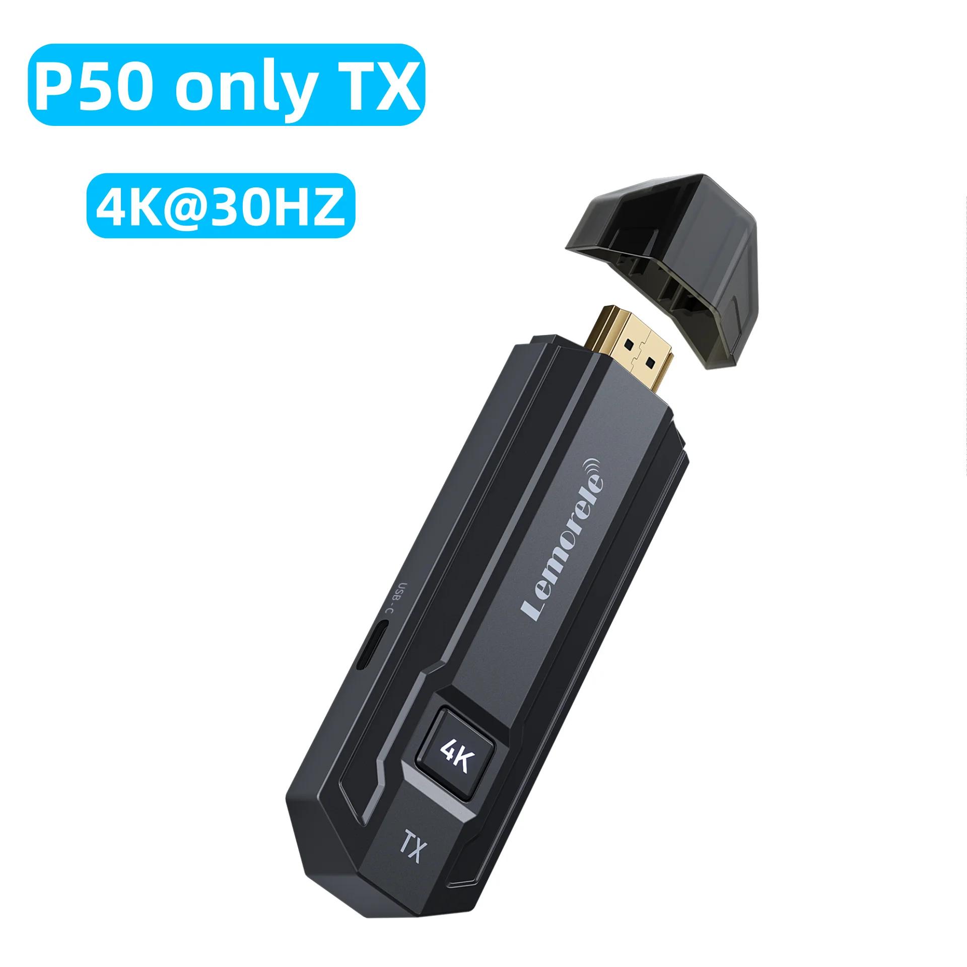 Lemorele 4K Wireless HDMI Transmitter and Receiver Kit HDMI
