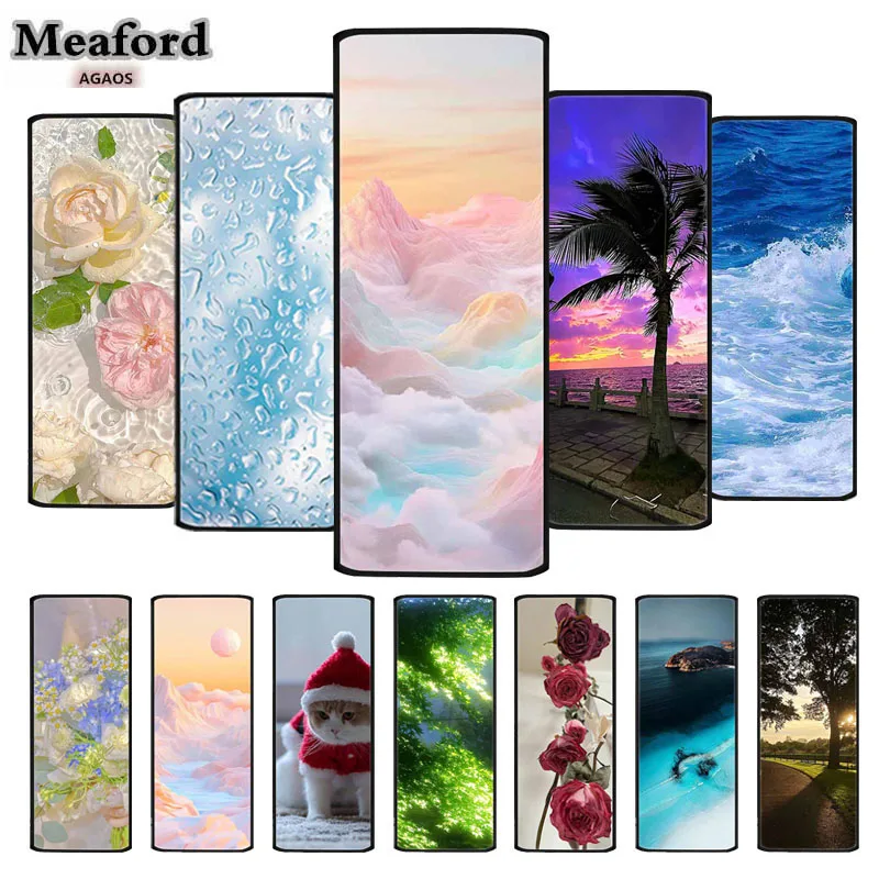 For Nokia 108 4G (2024) Soft Silicone TPU Phone Cover Funda Nokia 215 225 4G Rivers and Trees Back Coque Case Shield Protector