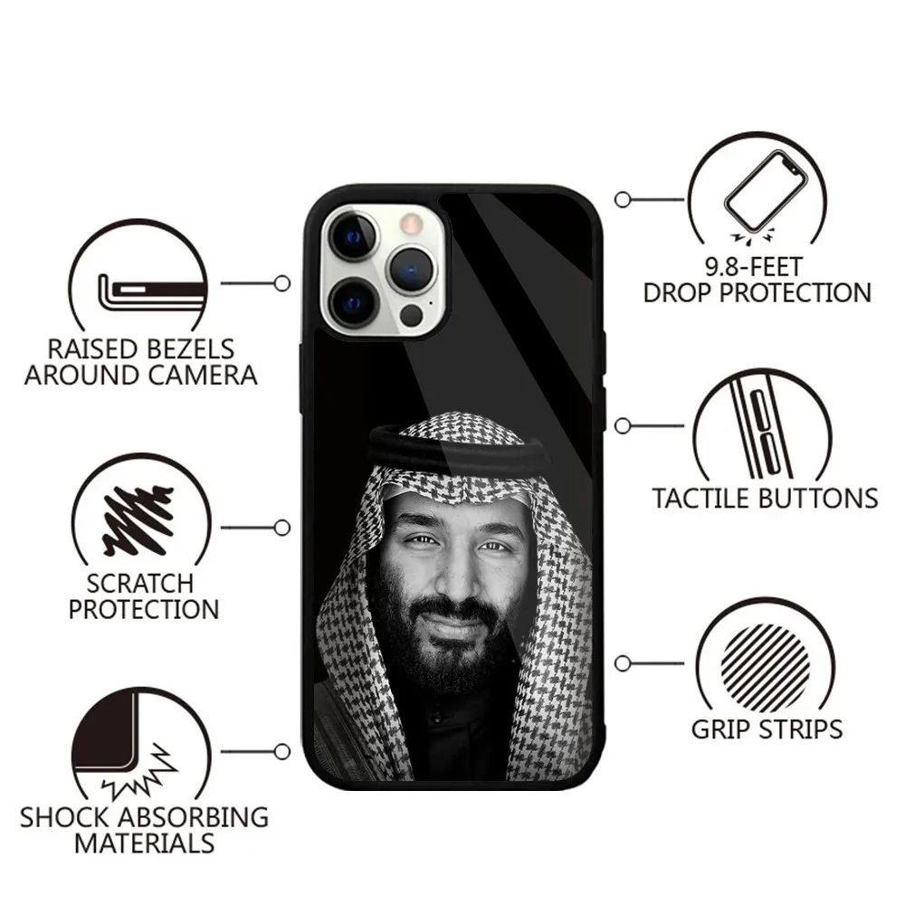 Kingdom Of Saudi Arabia Flag Phone Case For iPhone 15,14,13,12,11,Plus,Pro,Max Mini Magsafe Magnetic Wireless Charging