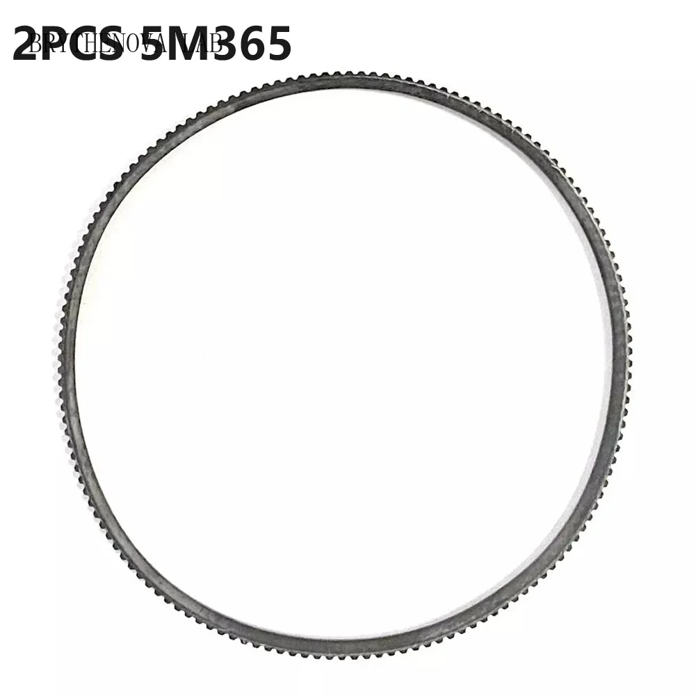2PCS 5M365 Rubber Lathe Drive Belt for WM180V WM210V Lathe Mini Motor Belt Power Tool Accessories