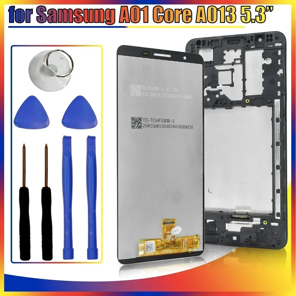 

New LCD for Samsung Galaxy A01 Core A013F LCD Display Touch Screen Digitizer Replacemnet for Samsung A013 A013F A013G LCD