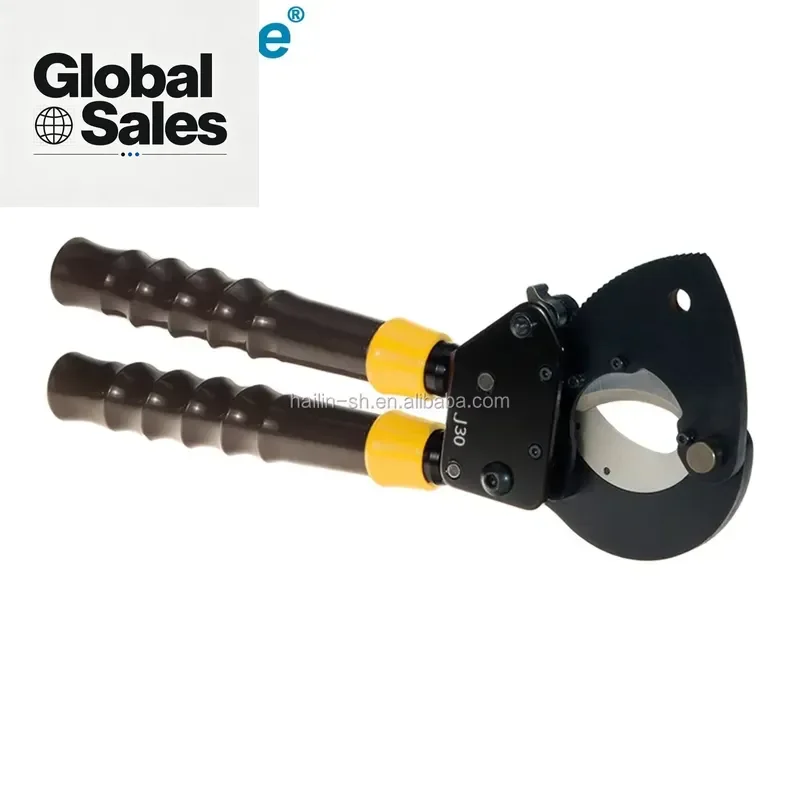 Designed for professional electricians and linemen, this heavy-duty J30 cable cutting tool delivers precise, clean cuts on